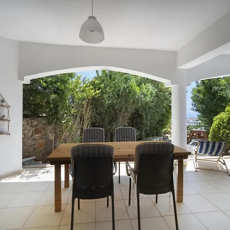 Sea View Secluded House W Lush Garden In * Datça